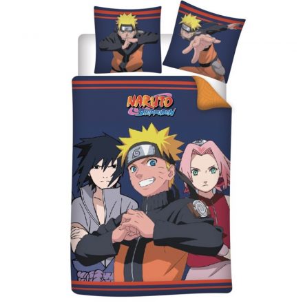 Naruto Confident Trio ágyneműhuzat 140×200cm, 60×70 cm - ÚJ