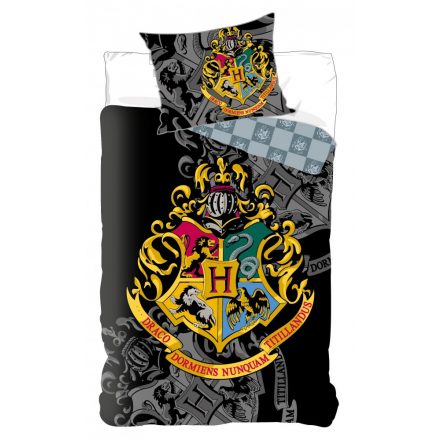 Harry Potter ágyneműhuzat Crest 140×200cm, 70×90 cm - ÚJ