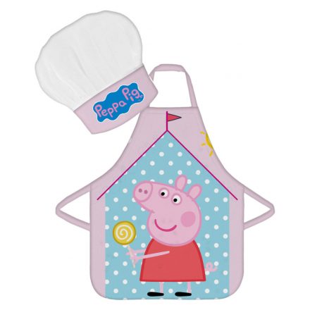 Peppa malac Seaside gyerek kötény 2 darabos szett - ÚJ