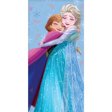 Disney Jégvarázs Hug fürdőlepedő, strand törölköző 70x140 cm - ÚJ