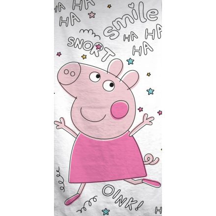 Peppa malac Snort fürdőlepedő, strand törölköző 70x140cm - ÚJ