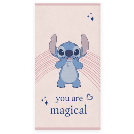 Disney Lilo és Stitch, A csillagkutya Magical fürdőlepedő, strand törölköző 60x120cm - ÚJ