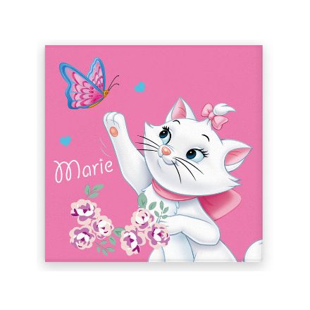 Disney Marie cica Butterfly kéztörlő, arctörlő, törölköző 30x30cm - ÚJ