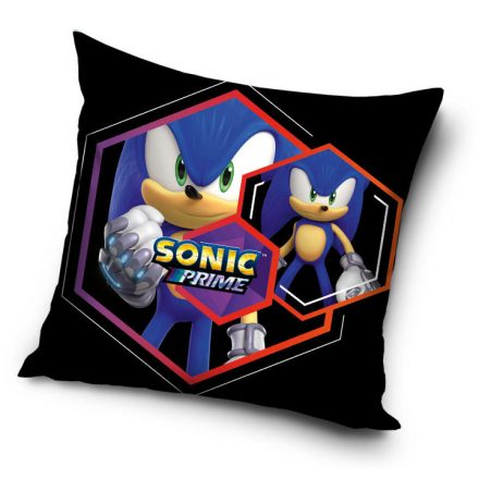 Sonic a sündisznó Prime párnahuzat 40x40 cm Velúr - ÚJ