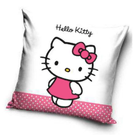 Hello Kitty Cute párnahuzat 40x40 cm Velúr - ÚJ