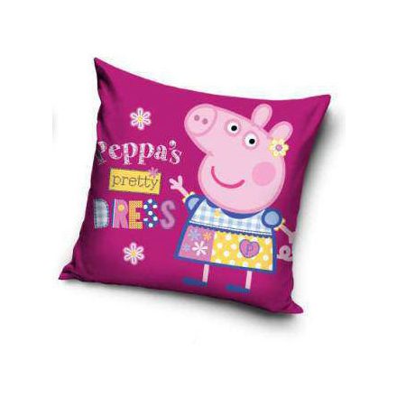 Peppa malac Pretty párnahuzat 40x40 cm - ÚJ