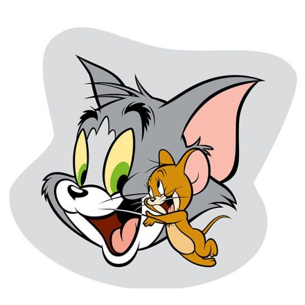 Tom és Jerry formapárna, díszpárna 32*32 cm - ÚJ