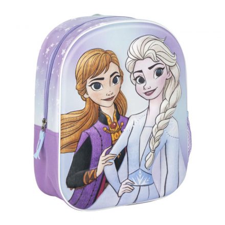 Disney Jégvarázs Sisters 3D hátizsák, táska 31 cm - ÚJ