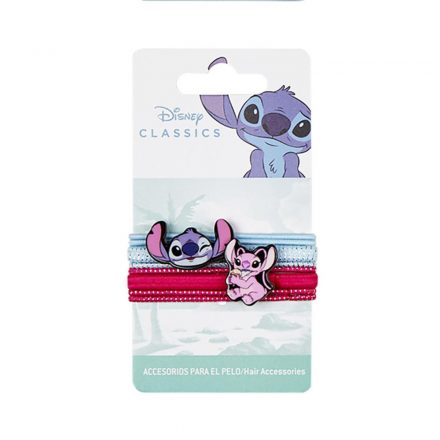 Disney Lilo és Stitch, A csillagkutya hajgumi szett 8 db-os - ÚJ