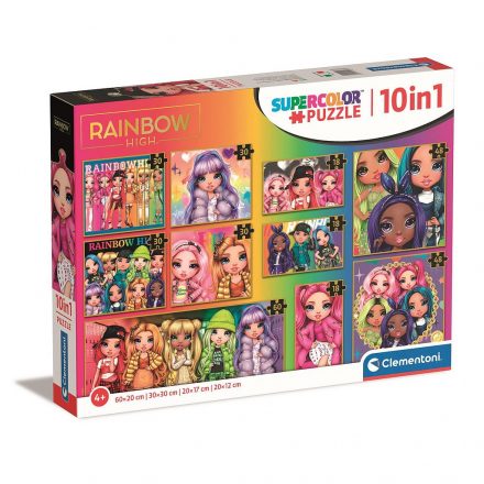 Rainbow High Personalities 10 az 1-ben puzzle Clementoni