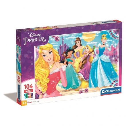 Disney Hercegnők Kingdom 104 db-os maxi puzzle Clementoni - ÚJ