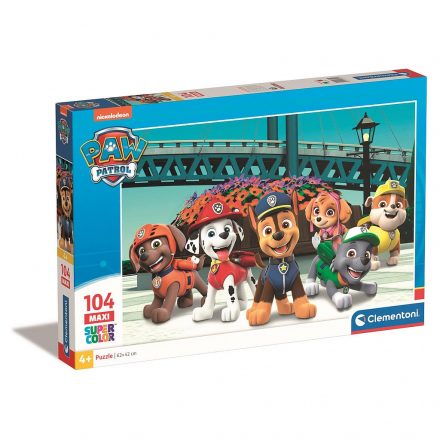 Mancs Őrjárat Adventure Bay 104 db-os maxi puzzle Clementoni - ÚJ