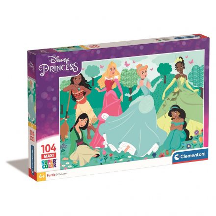 Disney Hercegnők Outside 104 db-os maxi puzzle Clementoni - ÚJ