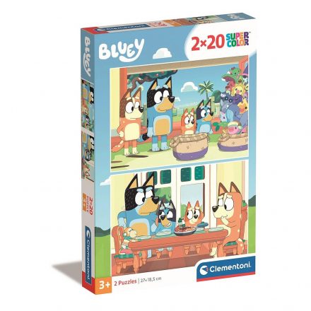 Bluey Family Time 2x20 db-os puzzle Clementoni