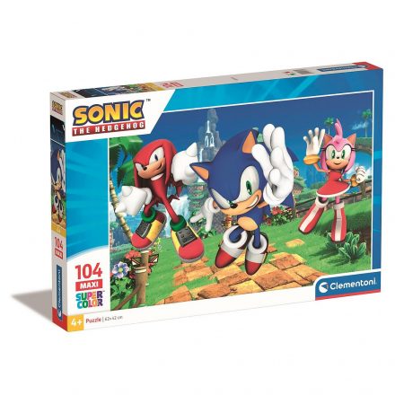 Sonic, a sündisznó Amy Rose 104 db-os maxi puzzle Clementoni - ÚJ