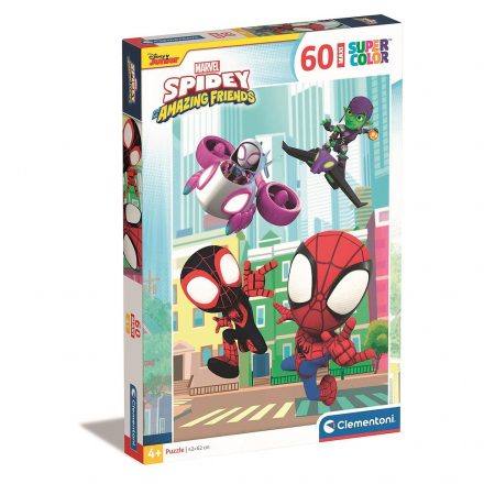 Pókember Spidey 60 db-os maxi puzzle Clementoni - ÚJ