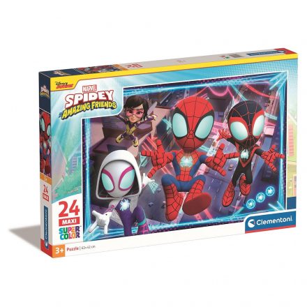 Pókember Spidey 24 db-os maxi puzzle Clementoni - ÚJ