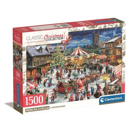 Karácsonyi Fair 1500 db-os puzzle Clementoni