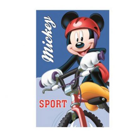 Disney Mickey Sporty Navy-Blue kéztörlő arctörlő, törölköző 35x65cm - ÚJ