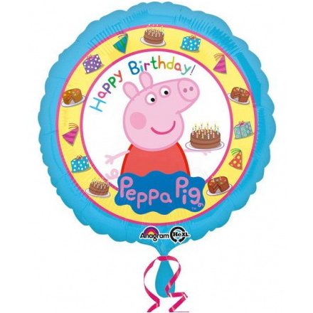 Peppa malac Cake fólia lufi 43 cm