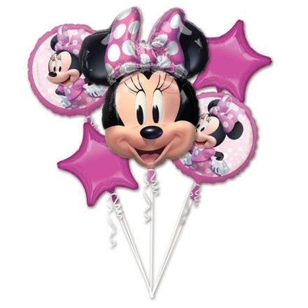 Disney Minnie fólia lufi 5 db-os szett - ÚJ