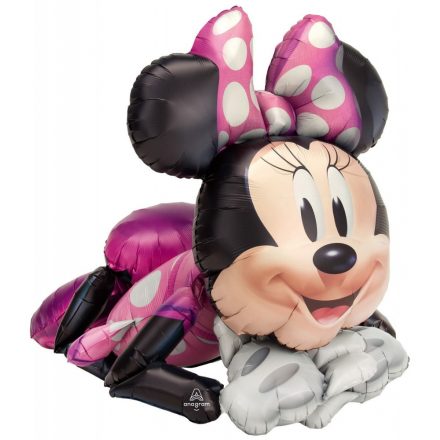 Disney Minnie AirWalker sétáló fólia lufi 88 cm - ÚJ