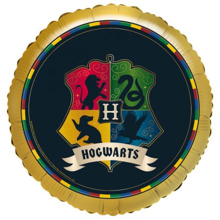 Harry Potter Hogwarts fólia lufi 45 cm - ÚJ