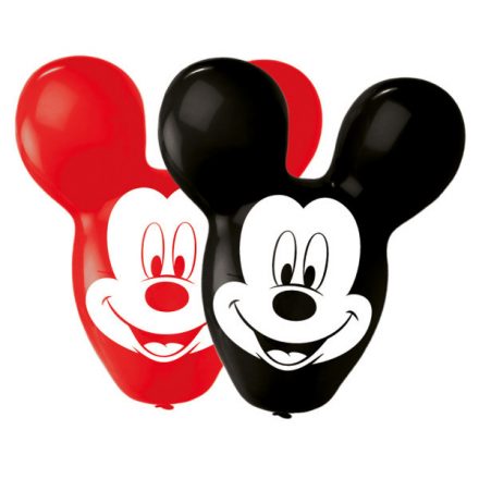 Disney Mickey Ears léggömb, lufi 4 db-os 22 inch (55,8cm) - ÚJ