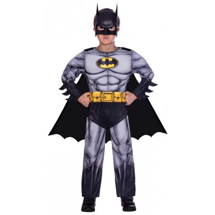 Batman Grey jelmez 4-6 év - ÚJ