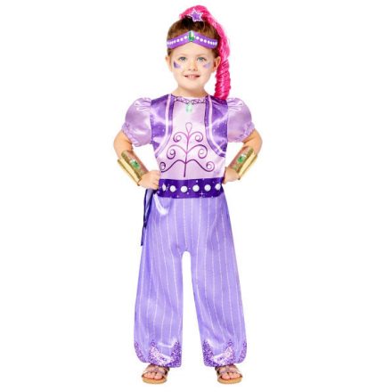 Shimmer és Shine Purple jelmez 4-6 év - ÚJ