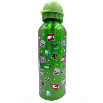 Minecraft alumínium kulacs 500 ml - ÚJ