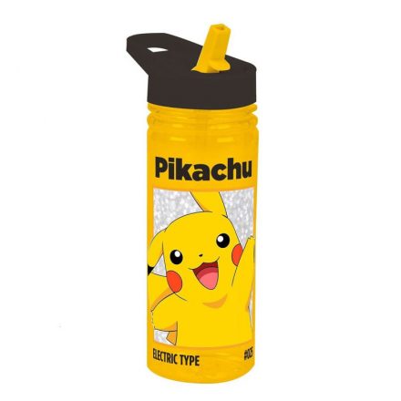 Pokémon Electric műanyag kulacs, sportpalack 600 ml - ÚJ