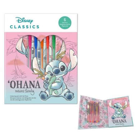 Disney Lilo és Stitch, A csillagkutya Cheeky notesz + zselés toll szett - ÚJ