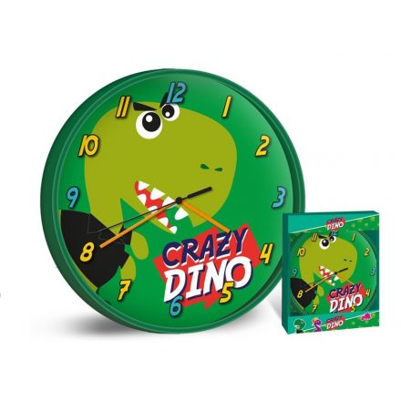 Dinoszaurusz Green falióra 25 cm - ÚJ