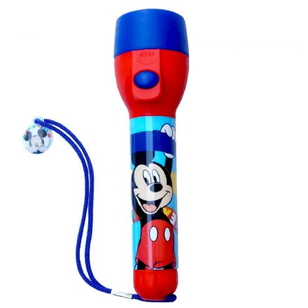 Disney Mickey Smile elemlámpa 17cm - ÚJ