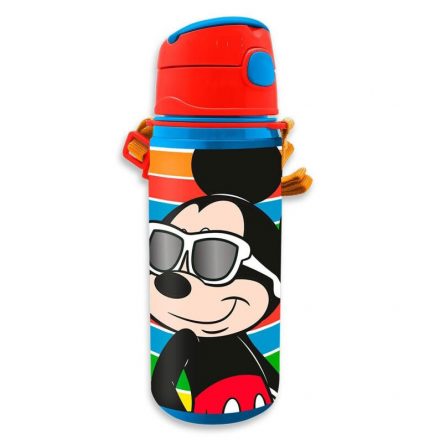 Disney Mickey alumínium kulacs akasztóval 600 ml - ÚJ