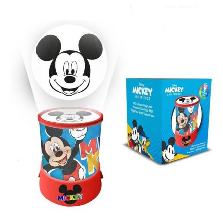 Disney Mickey Happy 2 az 1-ben kivetítő, lámpa, éjszakai fény - ÚJ