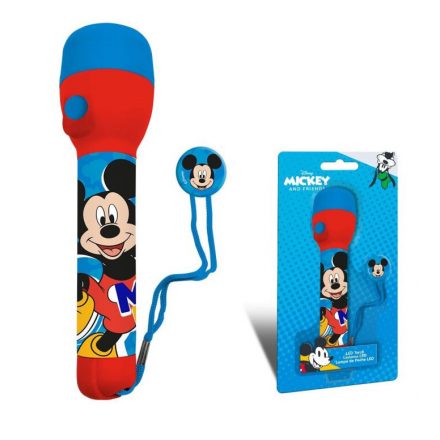 Disney Mickey Summer elemlámpa, zseblámpa 21 cm - ÚJ