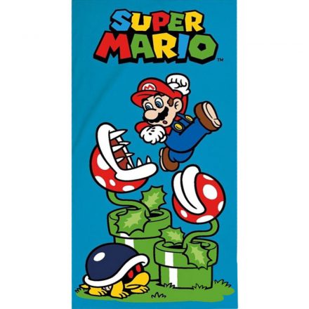 Super Mario Victory fürdőlepedő, strand törölköző 70x140cm - ÚJ