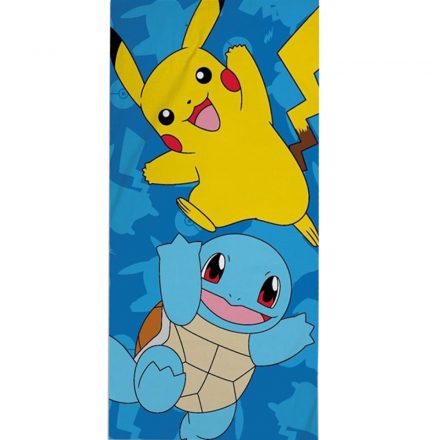 Pokémon Blue fürdőlepedő, strand törölköző 70x140cm - ÚJ