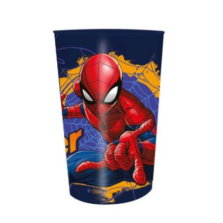 Pókember Web-Slinger műanyag pohár 250 ml - ÚJ