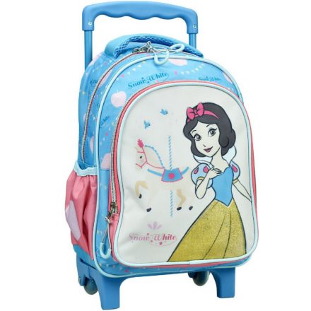 Disney Hercegnők Snow White gurulós ovis hátizsák, táska 30 cm - ÚJ