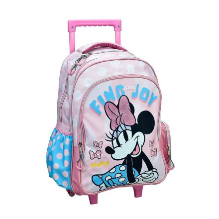 Disney Minnie Joy gurulós iskolatáska, táska 46 cm - ÚJ