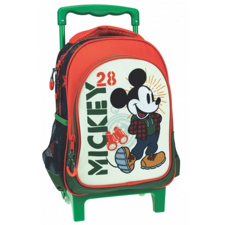 Disney Mickey Hike gurulós ovis hátizsák, táska 30 cm - ÚJ