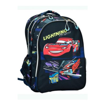 Disney Verdák Lightning iskolatáska, táska 46 cm - ÚJ