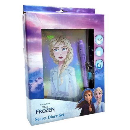 Disney Jégvarázs Elsa napló + mágikus toll szett