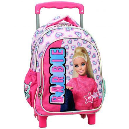 Barbie Love gurulós ovis hátizsák, táska 30 cm - ÚJ