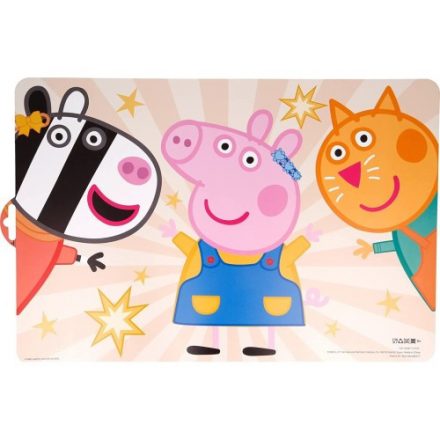 Peppa malac Star tányéralátét 43x28 cm - ÚJ