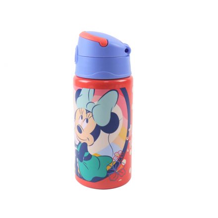 Disney Minnie Summer alumínium kulacs akasztóval 500 ml - ÚJ