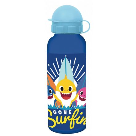 Baby Shark Wave alumínium kulacs 520 ml - ÚJ